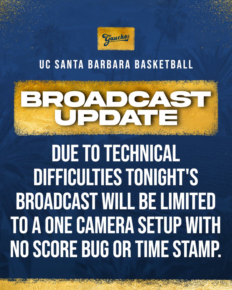 We are sorry the inconvenience and are working hard to resolve the issue.

#GoGauchos