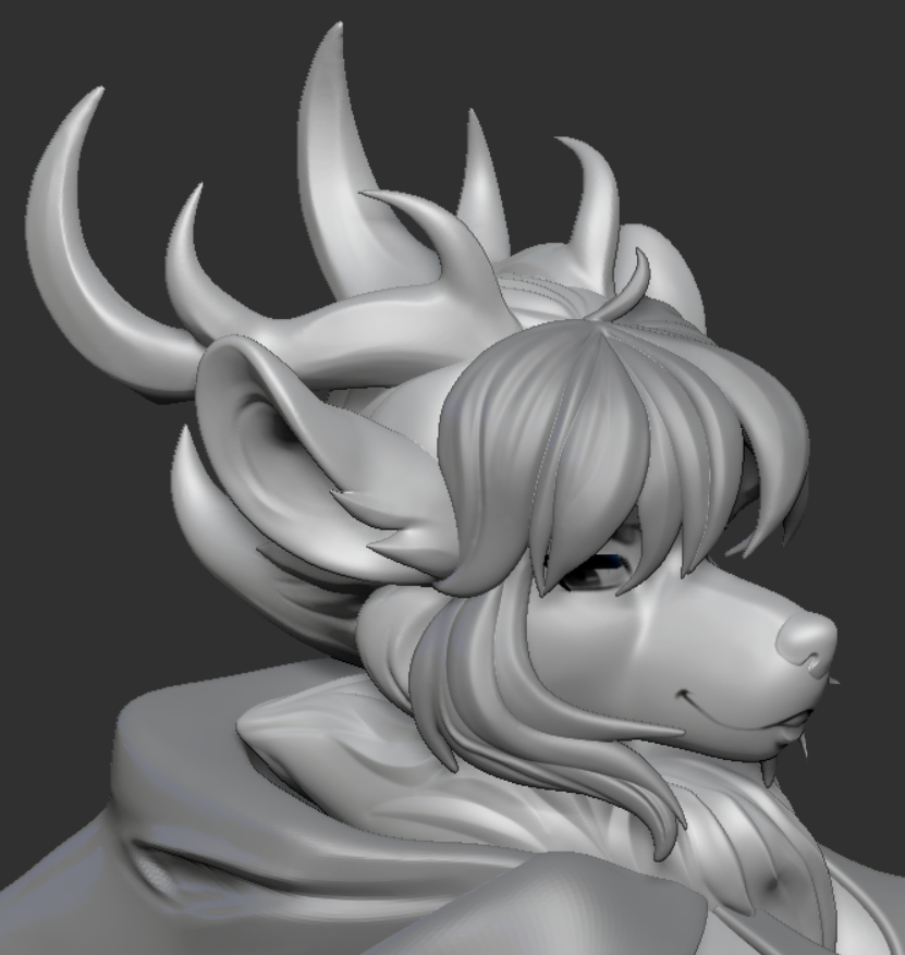 NattWalder's tweet photo. Some spare time in college. Current artwork I am sculpting is @_melloque https://t.co/OMONbyQSgi
