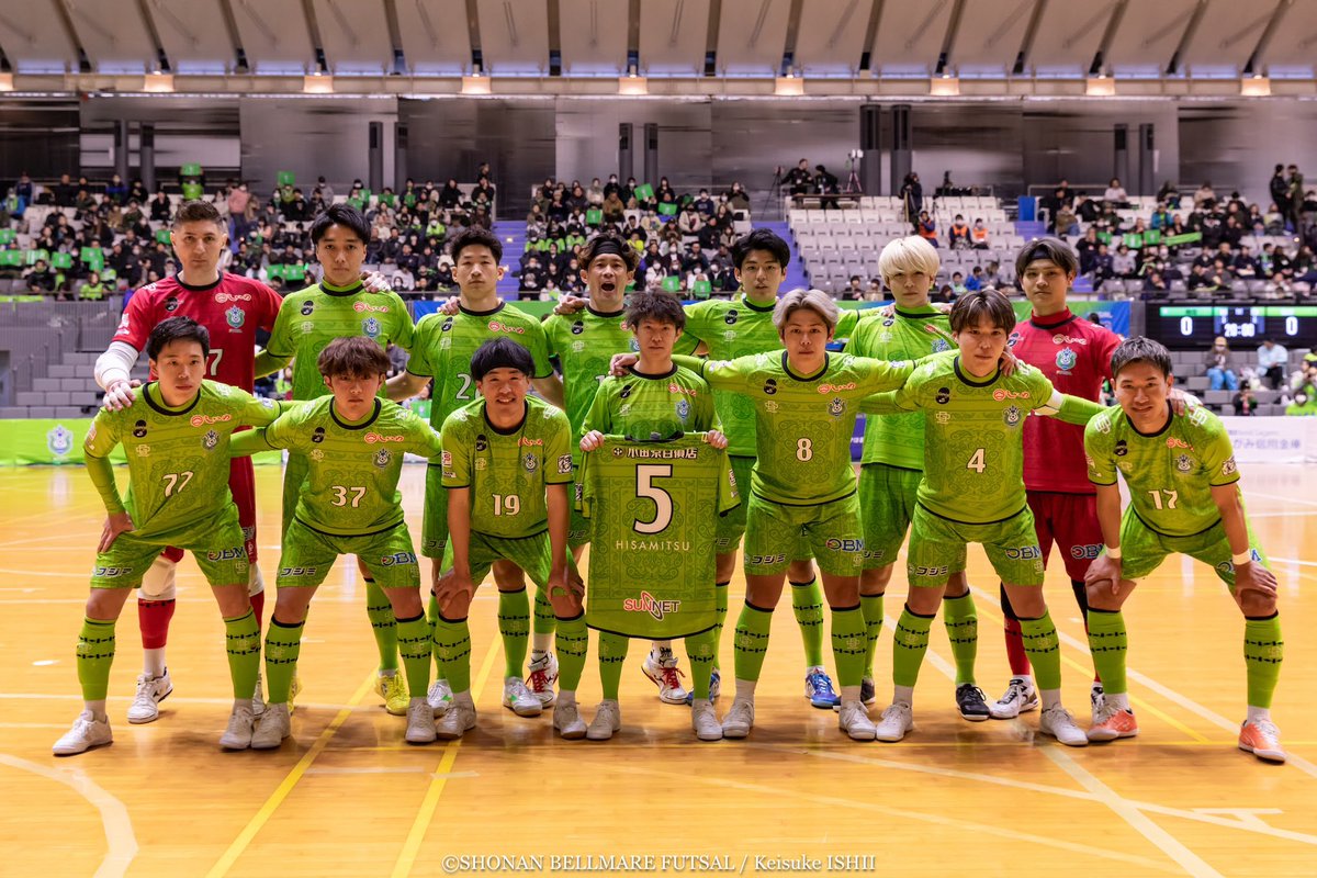 Fリーグ FINAL SEASON
📅:2/9(Sun)
⏰:16:00K.O
🆚:名古屋オーシャンズ
🏟️:岸和田市総合体育館

勝ちましょう！
応援よろしくお願いします🔥

#bellmare_F
#ChanceEmpowerment
#Fリーグ #FリーグTV