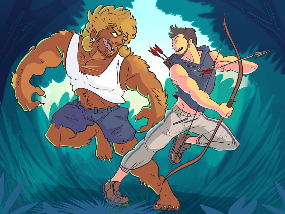 Featuring <a href="/TPornomancer/">Pachi</a> oc 
the hunt is on ! 

#oc #request #dating