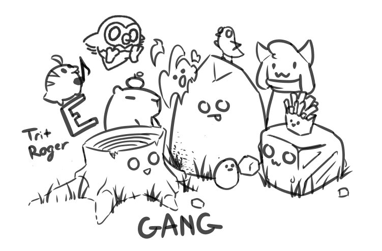 FrostzGhost (@frostz_ghost) on Twitter photo me and GANG :3 me and GANG :3