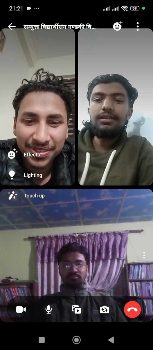 drishyadhikari's tweet photo. गण्डकी विश्वविद्यालयमा सिर्जना भएको परिस्थितिलाई मध्यनजर गर्दै तीन विद्यार्थी संगठनका शीर्षस्थ बीच भर्चुअल माध्यमबाट छलफल । https://t.co/V0bJei7yab