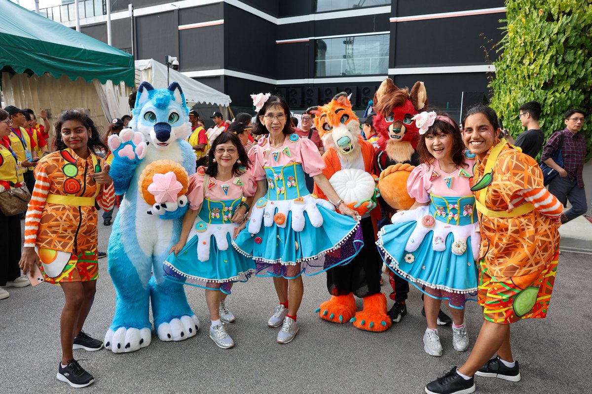 Day Two of #ChingaySG2025 was another blast! Even more #furry fun with the public, loved seeing all the smiles and positive interactions. Hoping to be back next year for more unforgettable moments!

#Fursuit #FursuitEveryday