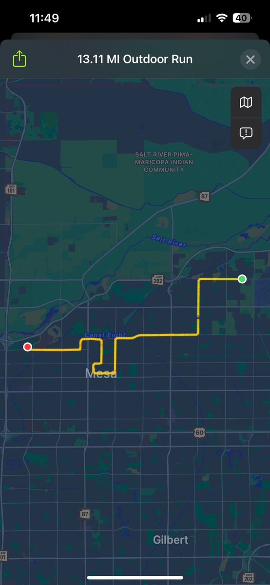 13.1 Mesa Half Marathon ✔️ 🌵 that was fun 🥵