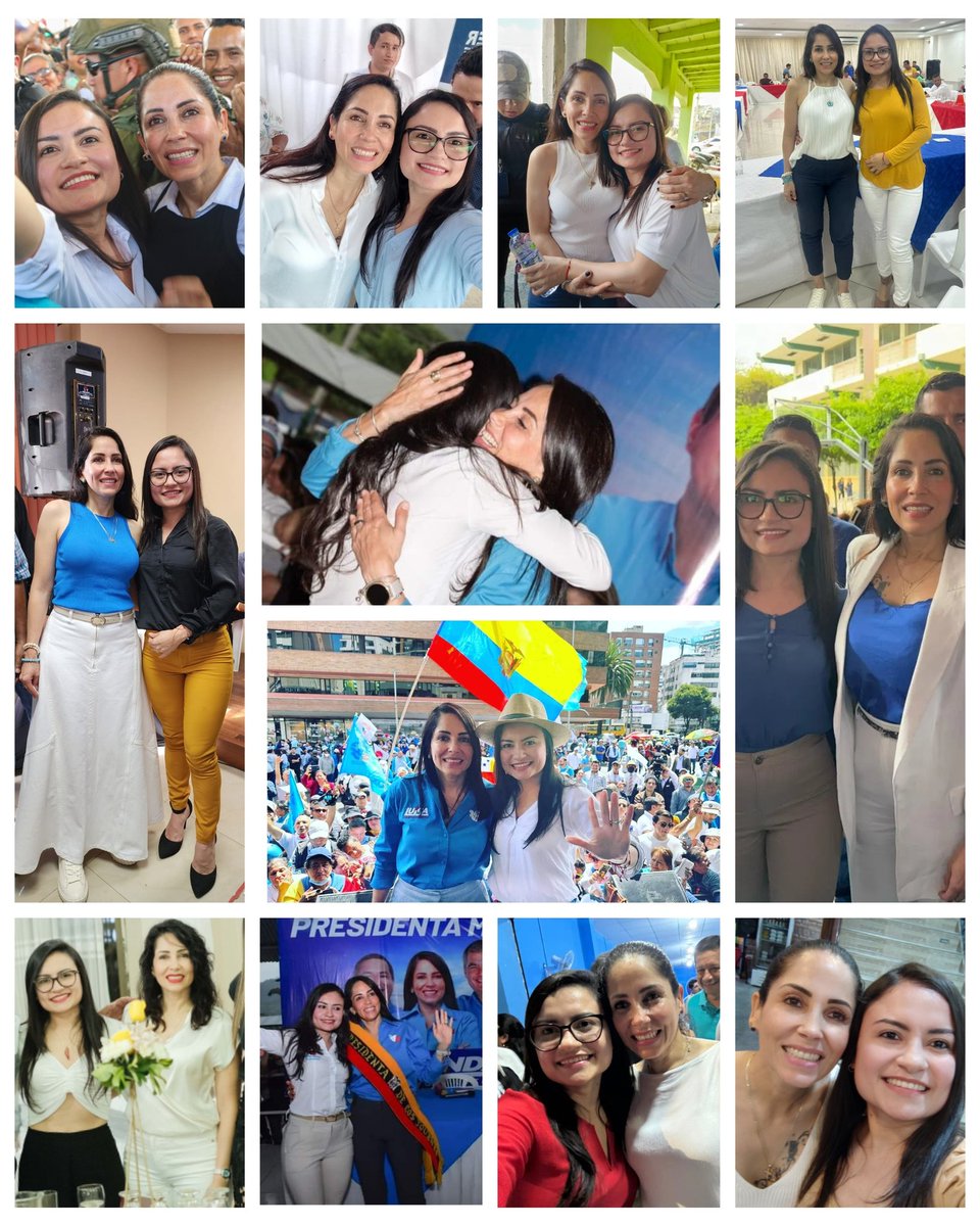Querida Luisa 💙 desde mañana nuestra PRESIDENTA DE LA REPÚBLICA.

#RevivirEcuador #ElPoderDeLosJóvenes #LuisaPresidenta