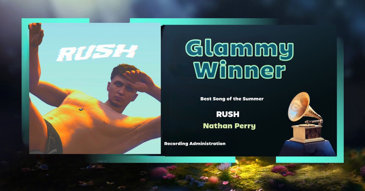 Congratulations Best Song of the Summer winner <a href="/NathanPerry_gta/">Nathan Perry</a> RUSH 🏆

#57thGlammys