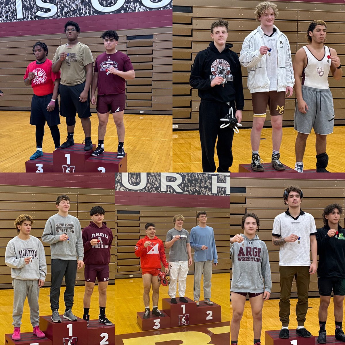 argohs217's tweet image. Congratulations Argo Wrestling!
#Argowrestling #goargo #iamargo 

We have 5 Sectional Qualifiers

Aldo Gutierrez 138  2nd

Jacob VanAllen 144  2nd

Skylar Arellano-Phipps 150 3rd

Michael Starzyk 175  3rd

Remi Avalos HWT  2nd