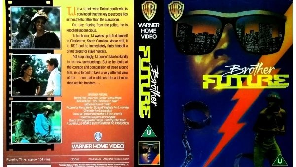 RanesHook's tweet photo. #SciFiSaturday, #BlackHistoryMonth - BROTHER FUTURE (1991) - Streetwise young Detroit rapper #PhillLewis finds his existence turned topsy-turvy when he time travels back to the pre-Civil War Deep South and into a slave revolt! https://t.co/weMjbu4YXM https://t.co/4bSfstBvjJ
