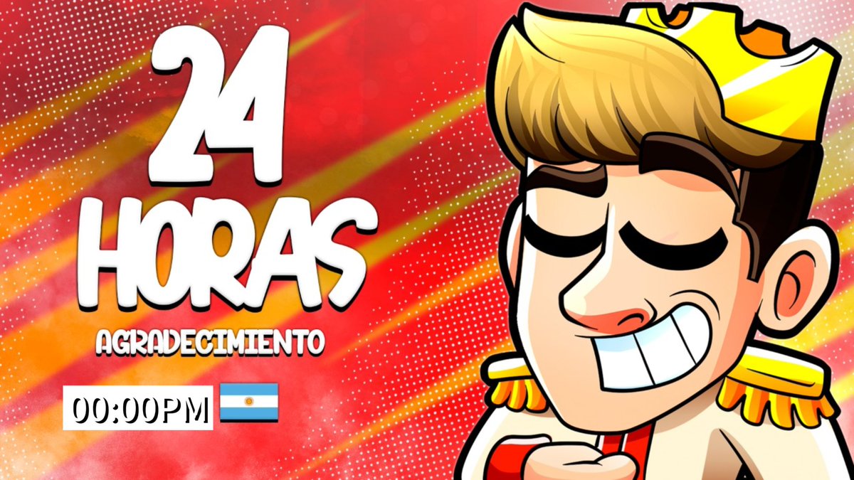 !ESPECIAL 24HS!

TOP 1 DE ARGENTINA EN #Squadbusters RESPONDIENDO PREGUNTAS FT <a href="/Marifeerss_/">Fernanda.⁠✧</a>,  <a href="/Spazioleague2/">SpazioLeague</a> GRUPO 3 , SORTEO DE LA SAN VALENTIN CUP 2 #By_Cup,  INVITADOS SORPRESAS Y MAS!!!

REVIVEN LOS MUERTOS? 💀

RT🔁 Y FAV ♥️ SE AGRADECE!

Twitch.com/By_Alexis17