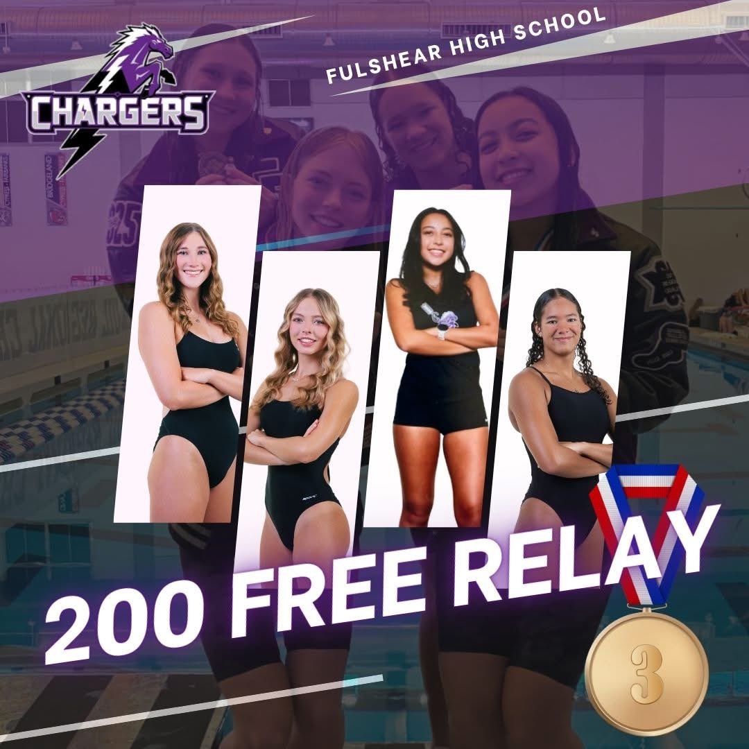 FulshearABC's tweet photo. Congratulations Lady Chargers on a FANTASTIC day of competition and for QUALIFYING UIL STATE! 

#RuleThePool
#ChargedUpChamps
#WeAreFu1shear
@fbheraldsports 
@lcisdathletics 
@Coach_Kowalski 
@WeAreFu1shear 
@ihss_houston @HTownHSS
@vypehouston 

📸✏️: Swim &amp; Dive Booster Club https://t.co/z8uuo3ltHP