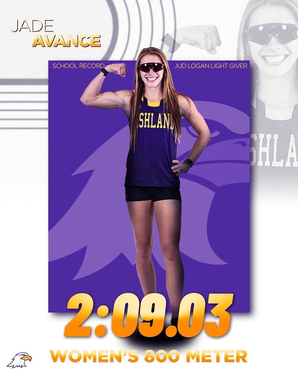 She’s gone from being a Milford <a href="/TrackFieldMHS/">Milford T & F</a> legend to an <a href="/ashlandeagles_/">Ashland University Athletics</a> Track &amp; Field legend!!! Congrats Jade!!

Jade Avance set a new Eagle record in the Women’s 800 meter, capping off the Jud Logan Light Giver Open!

<a href="/mlaughman/">Melanie Laughman</a> <a href="/BConnellysports/">Brendan Connelly</a> <a href="/JWeberSports/">James Weber</a> <a href="/EnquirerShelby/">Shelby Dermer</a>