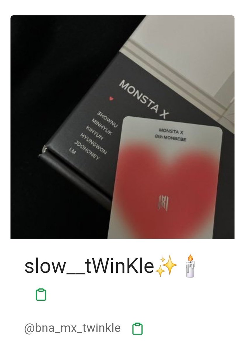 알티추첨 이벤트 당첨자 분 입니다 .ᐟ
@bna_mx_twinkle
오늘 안으로 디엠주시면 감사드리겠습니다