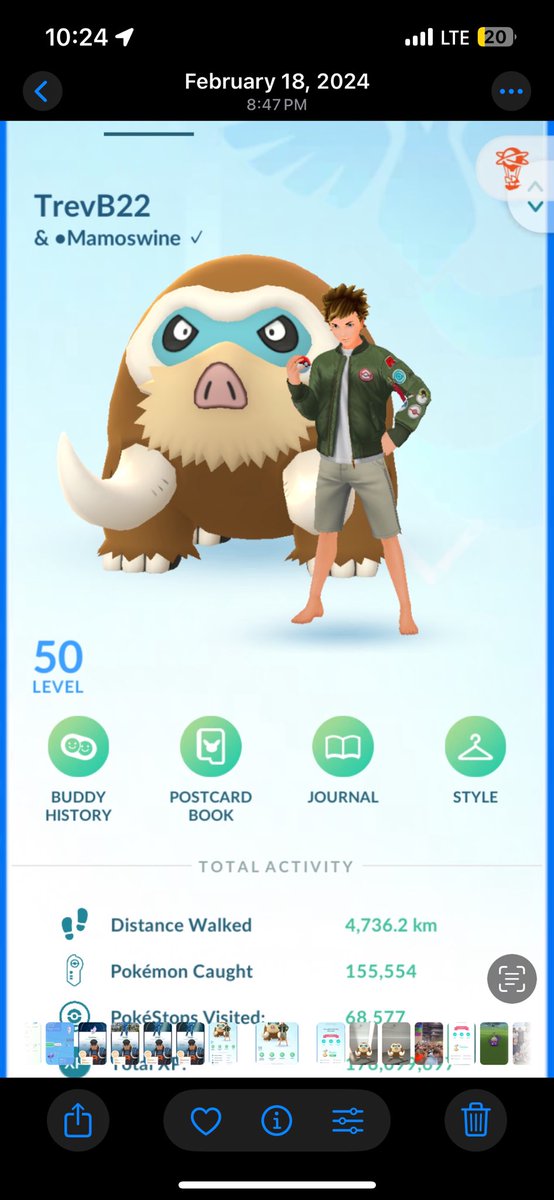 Trev_B22's tweet image. I’ve got 10 days to push to 500 subs then I’ll release the video of me hitting level 50 in go. I definitely shouldnt have slacked on posting content but we’re coming up on my level 50 one year anniversary #PokemonGO #smallyoutuber