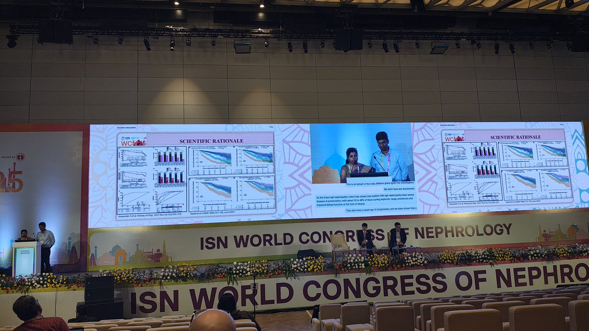 Anant SSP MD DM 🇮🇳 (@glomkeeper) on Twitter photo 📢Happening now
👉Design of Randomized Embedded Adaptive Platform Clinical Trial in South Asian Kidney Biopsy-Proven Primary Glomerular Diseases: Multi-Center, Multi-Arm and Multi-Stage
📍Auditorium Brahmkamal Hall
By <a href="/Suceena/">Suceena Alexander</a>
#ISNWCN 📢Happening now
👉Design of Randomized Embedded Adaptive Platform Clinical Trial in South Asian Kidney Biopsy-Proven Primary Glomerular Diseases: Multi-Center, Multi-Arm and Multi-Stage
📍Auditorium Brahmkamal Hall
By <a href="/Suceena/">Suceena Alexander</a>
#ISNWCN
