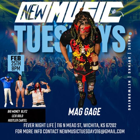 GorillaSpade's tweet image. Catch Us Live In #WichitaKS #KansasCity FEB 25-26 “Mag Gage” Performing Live #coalitiondjs