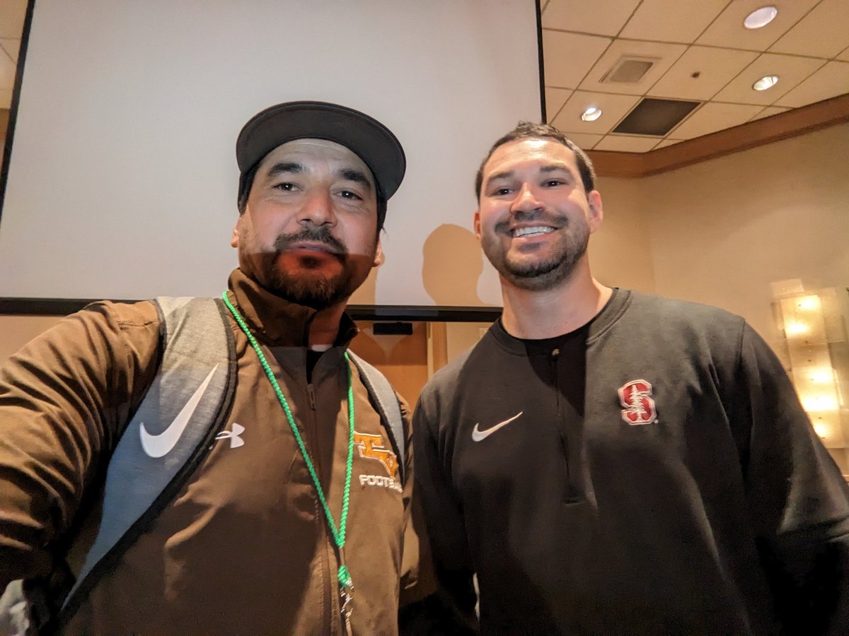Another successful year of <a href="/GlazierClinics/">Glazier Clinics</a> learned some good stuff from  <a href="/StanfordFball/">Stanford Football</a>  <a href="/Coach__Osborne/">Tyler Osborne</a> thanks again ..
 now it's #BackToTheGrind  <a href="/tvhsbearsfb/">Temecula Valley Football</a>