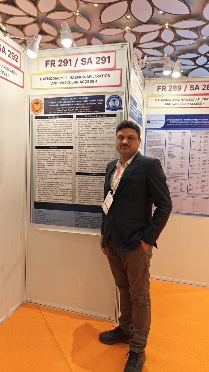 Manoj Dhanorkar (@manoj_dhanorkar) on Twitter photo #ISNWCN Our experience regarding outcome of AVF created by Nephrologist <a href="/DRmlims6580/">Dr. RMLIMS, Lucknow</a> #ISNWCN Our experience regarding outcome of AVF created by Nephrologist <a href="/DRmlims6580/">Dr. RMLIMS, Lucknow</a>