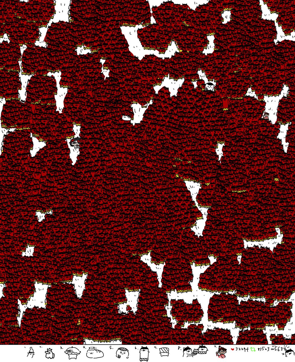 #Akurylic
Come on,Where’s Wally? (Vox version)
 _(¦3」∠)_