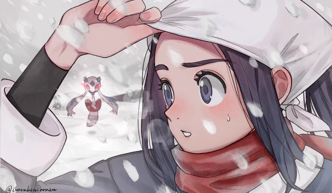 ヒスイの冬 #pokemonLegends 