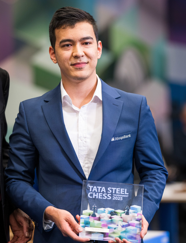 mgd1_esports's tweet photo. CHESS THIS WEEK
Tata Steel Chess 2025- Masters
๐ฅ Praggnanandhaa R (@rpraggnachess)
๐ฅ Gukesh D (@DGukesh)
๐ฅ Nodirbek Abdusattorov (@NodirbekGM)
๐ธ: @LennartOotes/@tatasteelchess
#ChessThisWeek #tatasteelchess #praggnanandhaa