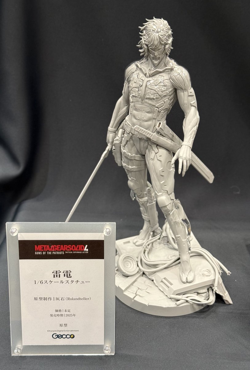 Geccoブース② ネイキッド・スネーク 雷電 #WF2025W #MGS #ワンフェス