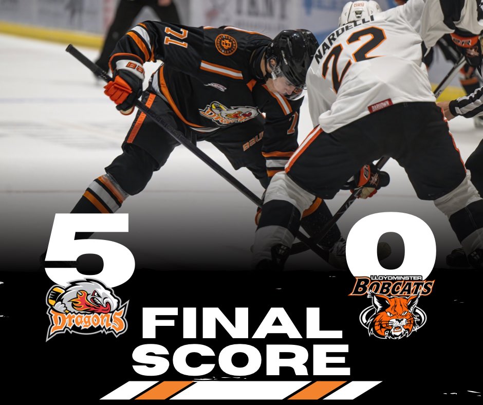 DRAGONS WIN!

Matthew Kondro picks up the shutout and Easton Daneault scores a pair as the Dragons extend the win streak to six games!

#AJHL #Dragons
