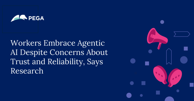 deepakvis's tweet photo. 📣 News from Pega 📣 Our latest research on workers' perceptions of #agenticAI highlights a dichotomy between acceptance and distrust, potentially hindering wider adoption in the workplace. Check out the full release. https://t.co/3V8x9n0OwX https://t.co/J2faxgbz2w