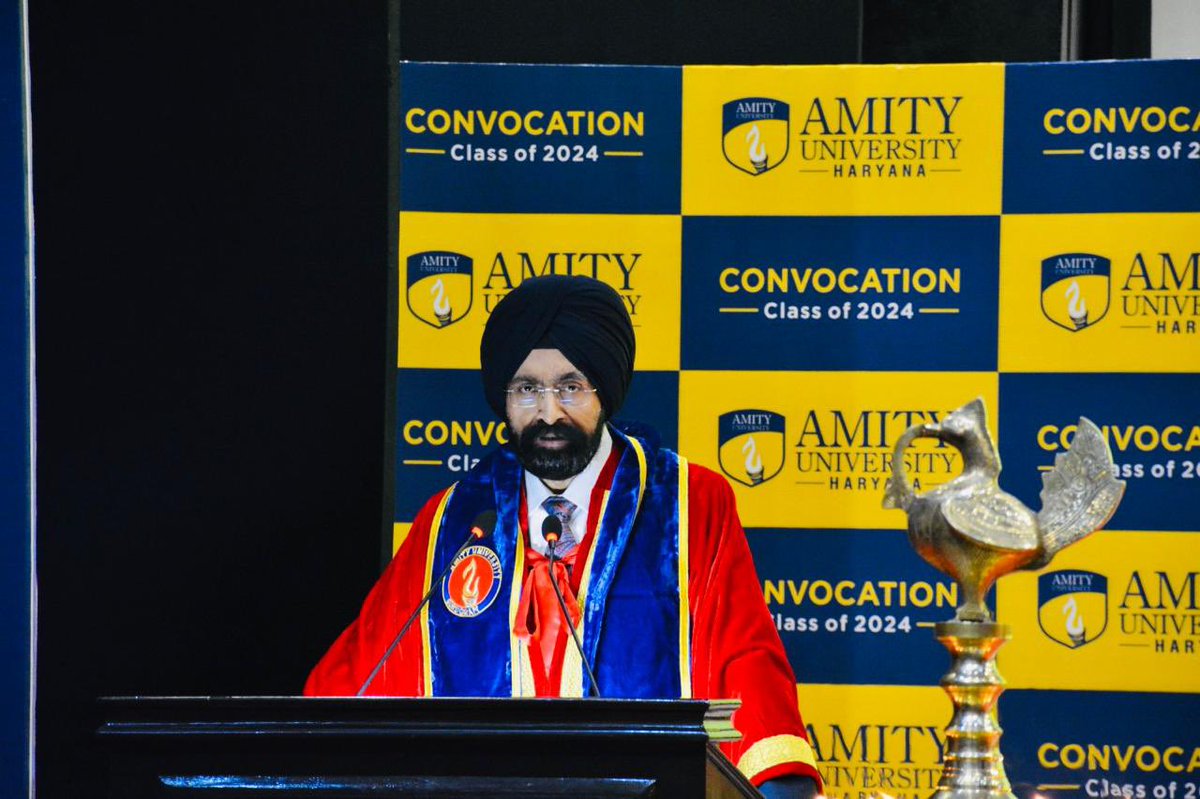 Dr. Arvinder Singh Soin (@arvindersoin) on Twitter photo Delighted and honoured to receive an Honorary Doctorate at the Amity University Annual Convocation. Grateful for this honor🙏
A beautiful & heartwarming celebration of the new Graduants — the ignited young minds that will rule the world!
<a href="/AmityGurgaon/">Amity University Gurugram</a> Delighted and honoured to receive an Honorary Doctorate at the Amity University Annual Convocation. Grateful for this honor🙏
A beautiful & heartwarming celebration of the new Graduants — the ignited young minds that will rule the world!
<a href="/AmityGurgaon/">Amity University Gurugram</a>