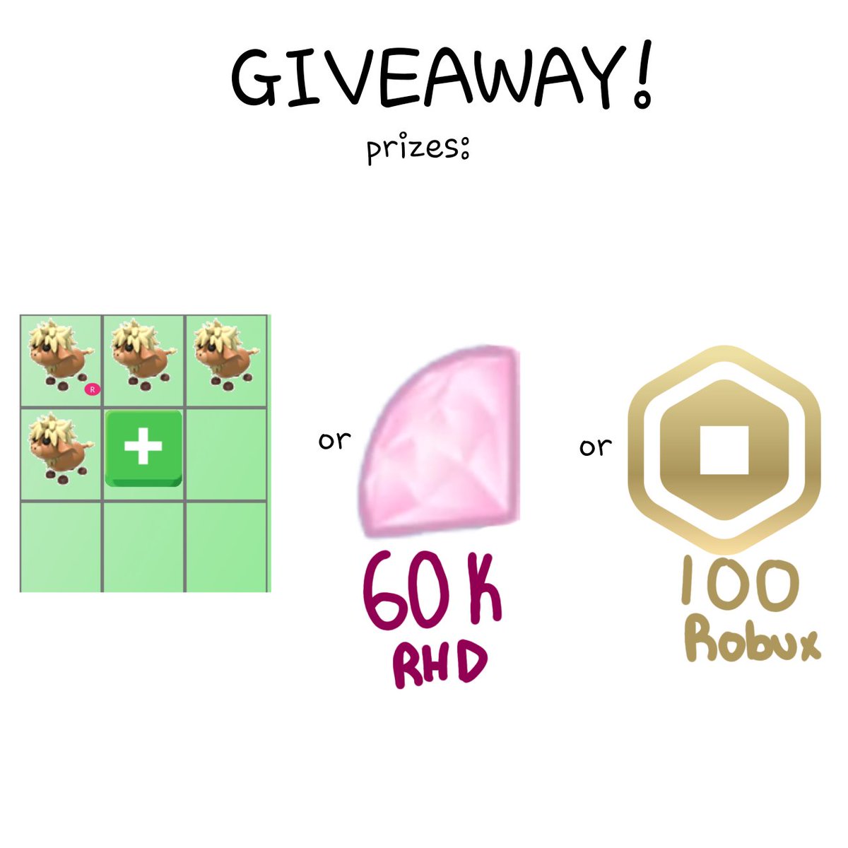 TypicalCandii's tweet photo. Giveaway!!
Rules:
Rt
Like the post
Follow me
Like the yt video in the comments
Comment done
Extra: Comment proof ^^
1 winner gets the choice of one of the three prizes below!
Ends in 3 days https://t.co/abDAIwVR3J