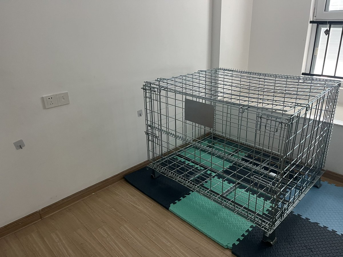 买了个平替笼子，没想到啊，1.2✖️1✖️0.9这么大！失策失策。