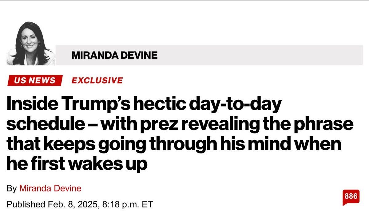 SmartAsiaFriend's tweet photo. Just like before: EIGHTEEN HOUR days working for the PEOPLE.

#trump  #maga #nypost #mirandadevine @mirandadevine https://t.co/eSwr9NcneQ