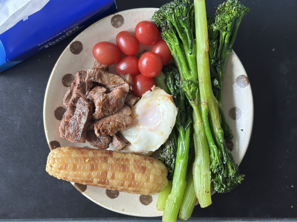 又吃健康饭了 今天是网购的板腱