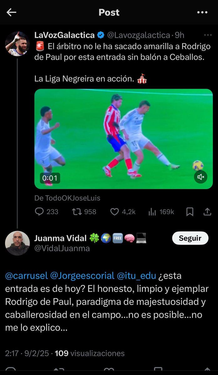 Cuando sabes que tienes mucho que callar pero te gusta ser ridículo.