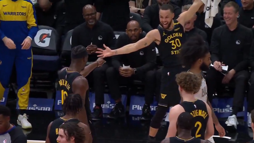 If you're a Warriors fan, this has to make you smile 😁
