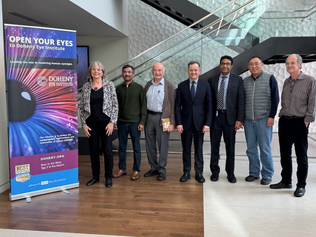 Thank you Rajendra Apte,  MD, PhD for your informative presentation "Marching Upstream: The  Battle Against Age-Related Macular Degeneration" at Friday's  Distinguished Lecture Series!