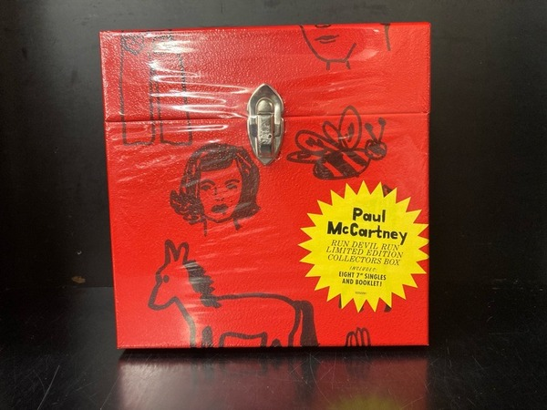 限定7インチボックス】PAUL MCCARTNEY RUN DEVIL RUN