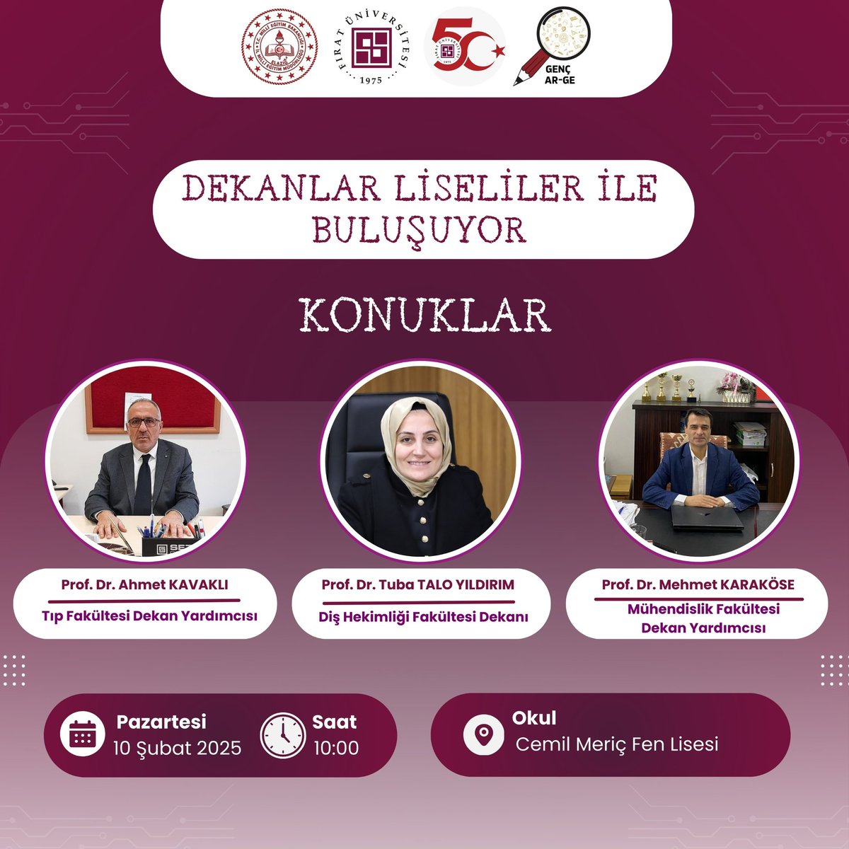 fen_cemil's tweet photo. #DekanlarLiselilerİleBuluşuyor
#CMFL
#VizyonerOkul
@mehmetyigitmem
@harungunduz23
@muratbalta06
@elazigmem
@OBirtekocak https://t.co/FOnUz8k23e