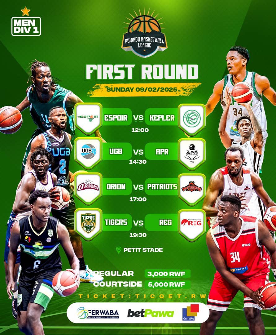 ISHUSHOTV's tweet image. #basketball
 Kuri lki cyumweru  champion ya Basketball Irakomeza mu bagabo. 

#ishushotvsports #freshandfun #rbl25
