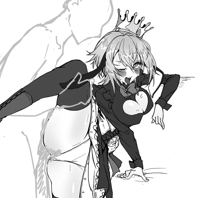 要望あったので、フィルタ付きで全面絵。 細かいところ描き込んでないけど、一応閲覧は自己責任で。。