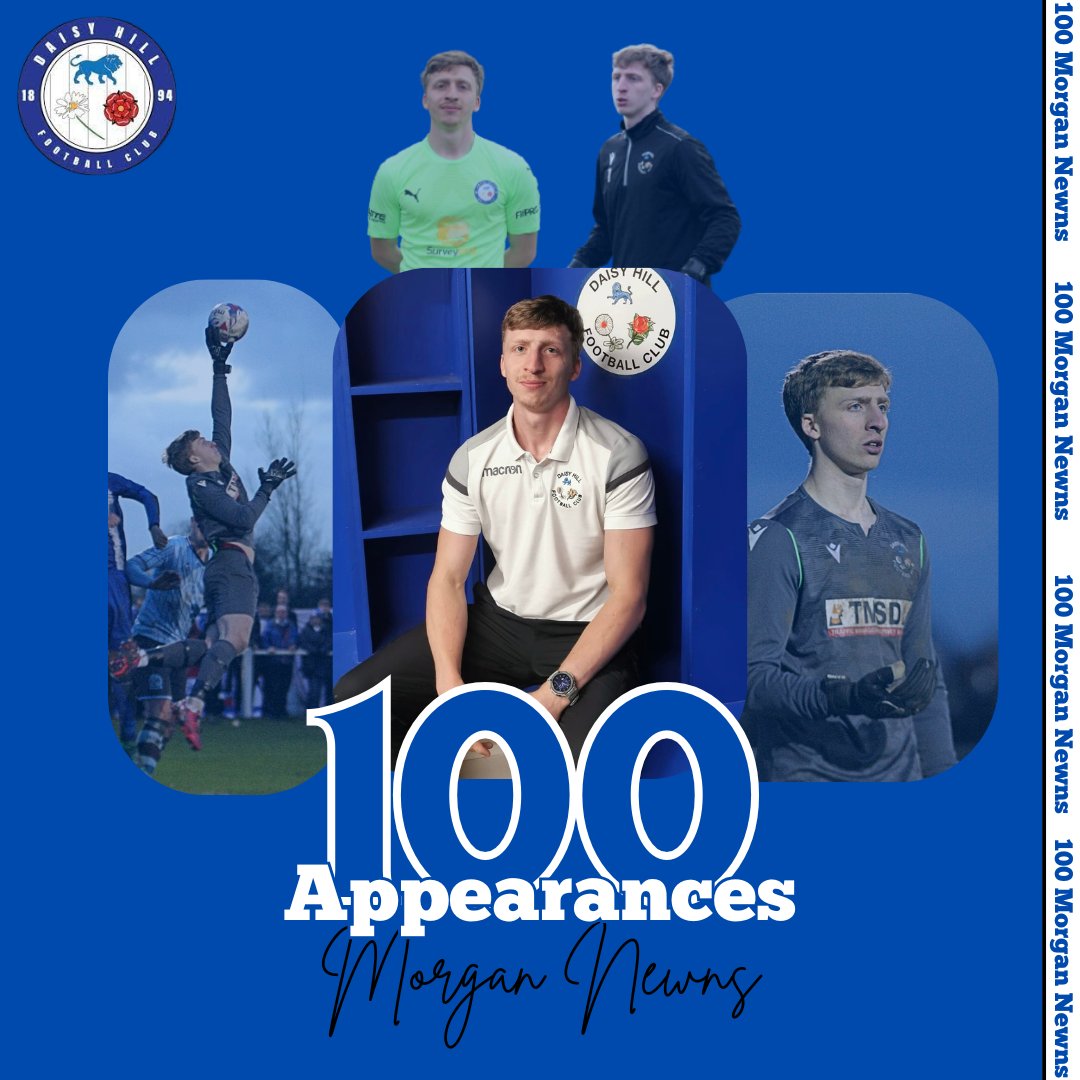 Daisy Hill FC (@officialdhfc) on Twitter photo ๐ฏ Appearances for our resident shot stopper <a href="/MorganNewns/">Morgan Newns</a> ๐
Huge congratulations and here's to 100 more ๐
#upthecutters ๐ฏ Appearances for our resident shot stopper <a href="/MorganNewns/">Morgan Newns</a> ๐
Huge congratulations and here's to 100 more ๐
#upthecutters
