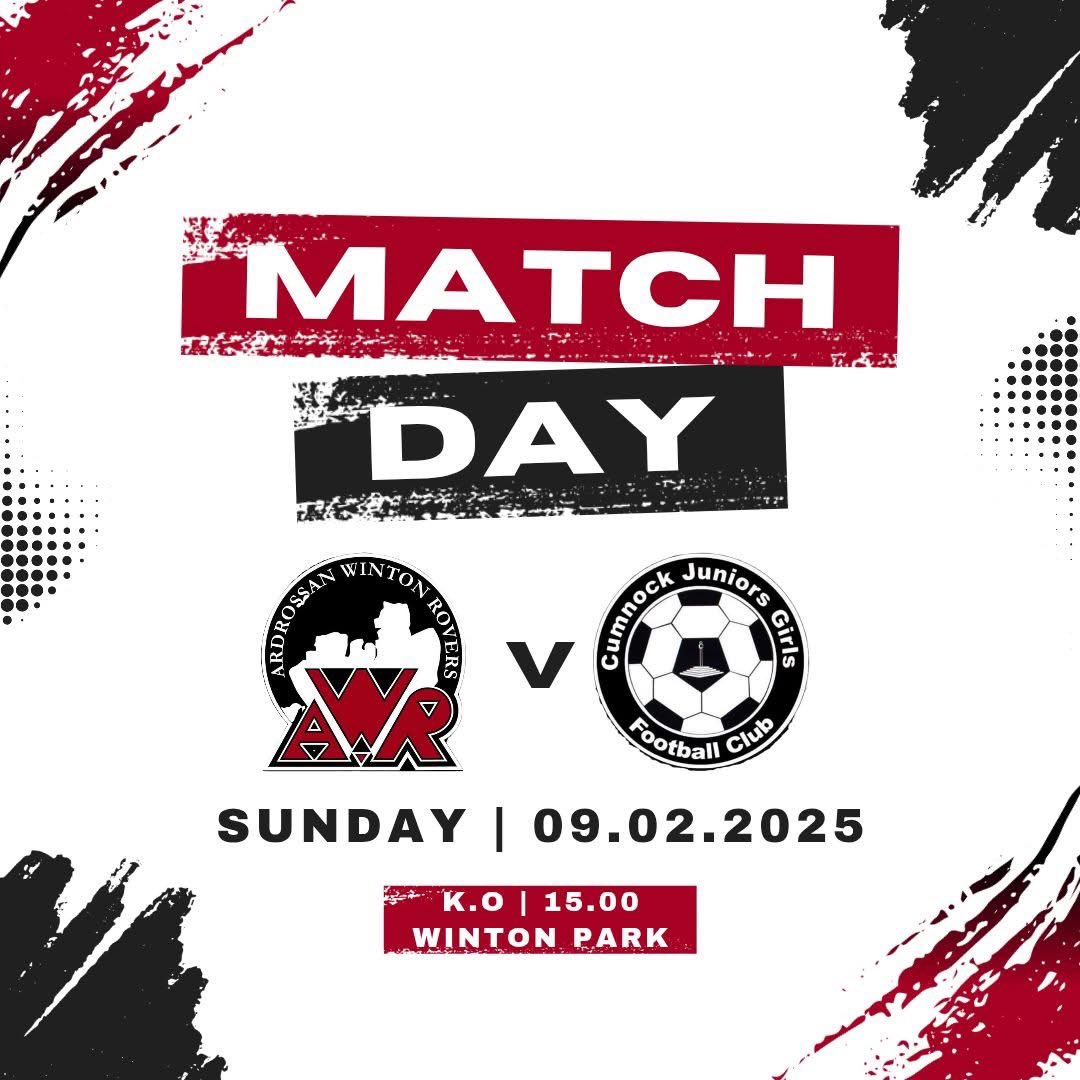 👊it's match day 
🏆swfl south league 
🆚️Cumnock 
🕒15:00ko
🏟 Winton Park 
📺live score update on usqour app

⚫️⚪️🔴
#monthewinton 

Home kit sponsors TM Cleaning Services 

Away kit sponsors CAMPBELLS AIR CONDITIONING &amp; REFRIGERATION LTD