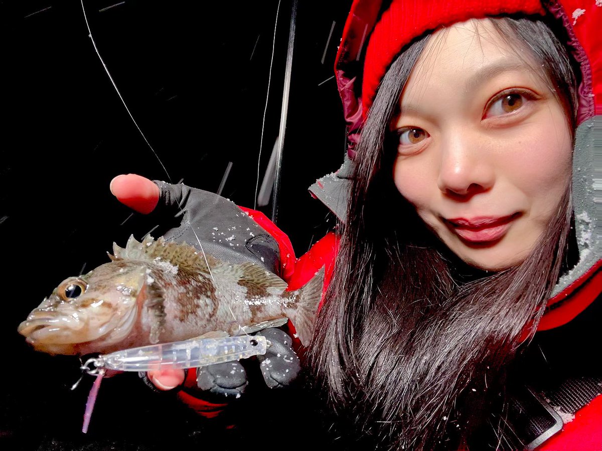 angler_erk's tweet photo. あれ、ついこの間会いませんでしたっけ🫣なちびソイ👶
もはやパンチラインと同じくらい👶

ぼうず覚悟してたけど、Juicy付きで救われた🥳

 #APIA  #PUNCHLINE60  #Juicy https://t.co/6c5VUriQIL