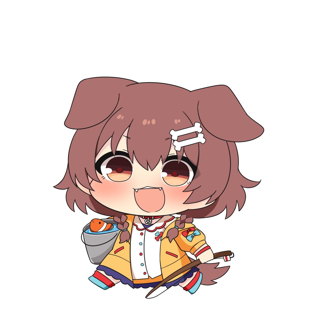 戌神ころね ,戌神ころね(通常) 「たのしいっぬ #できたてころね 」|トゥーミのイラスト