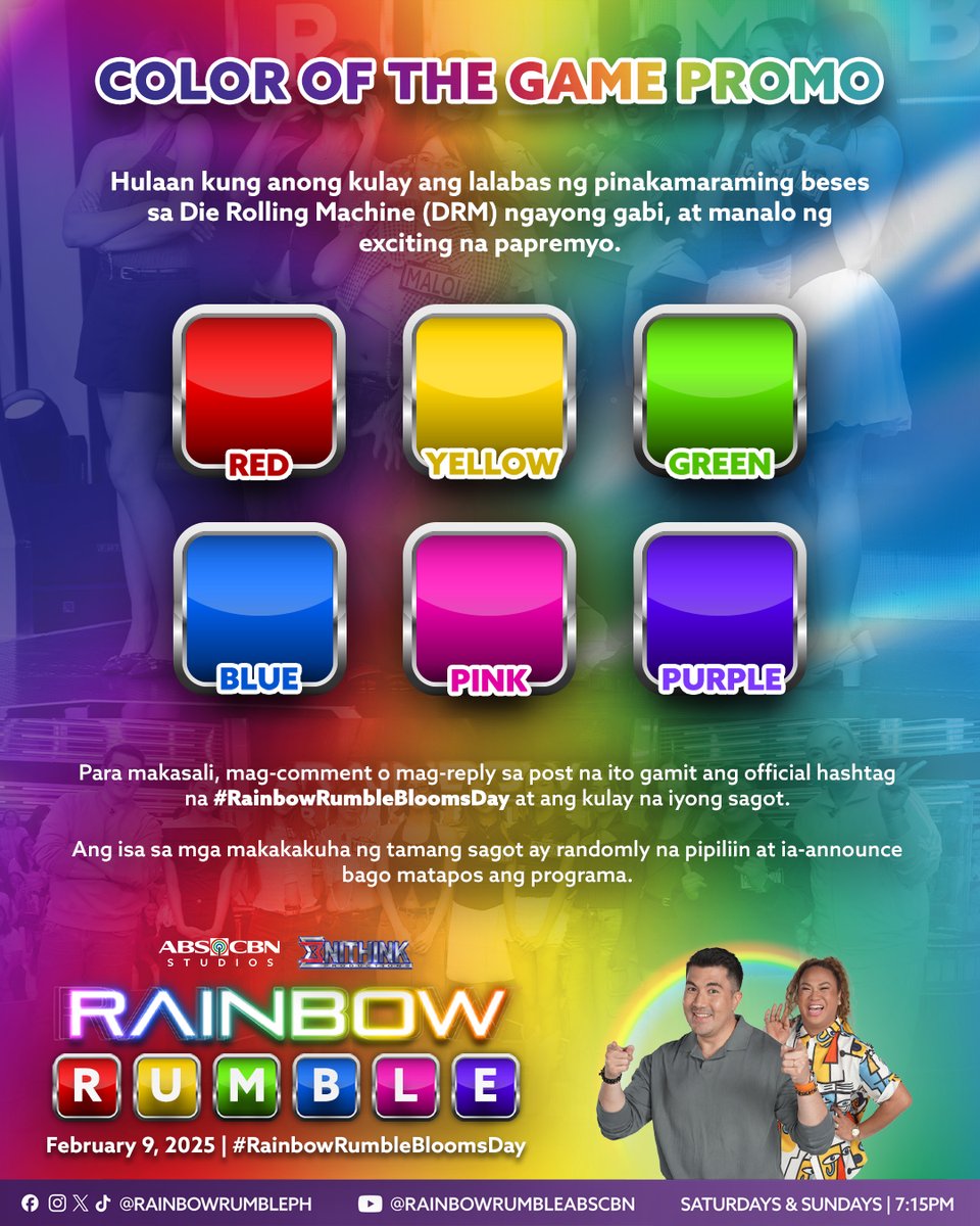 Rainbow Rumble tweet media