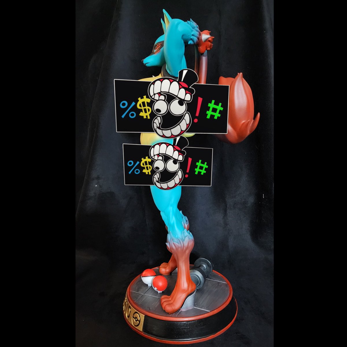 artofthecrowe's tweet photo. The Lucario commission is finally done and happy with how it turned out, the uncensored one is up on patreon. Model is made by @Officer_Rhu

#commission #art #3dfigure #3dmodel #lucario #displaymodel #displayfigure https://t.co/5SrdI6DKfY