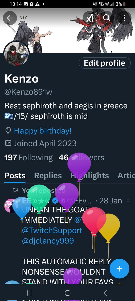 Yooooo it is my birthday