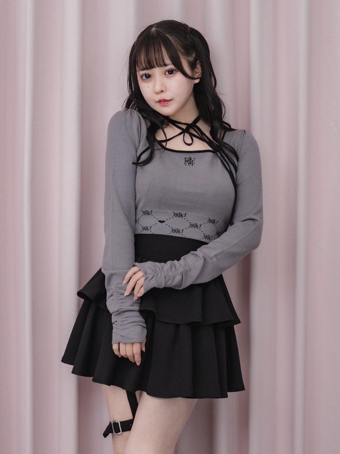 pium クロスチョーカードーリーセットアップ pium ファッション pium クロスチョーカードーリーセットアップ