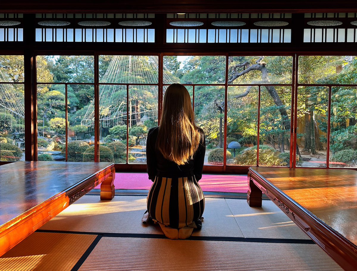 ferdalangurinn's tweet image. моё любимое место для распития чая в Токио такое:
— сколько вам нужно солнечного света?
— ДА.
(и это хорошо)