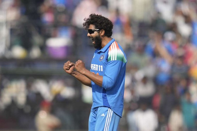 Give him bat, he will score.
Give him ball, he will pick wickets.
Ask him to field, he will save runs anywhere and throw rockets.

Sir Ravindra Jadeja might go down as one of the most complete cricketer world has ever seen.