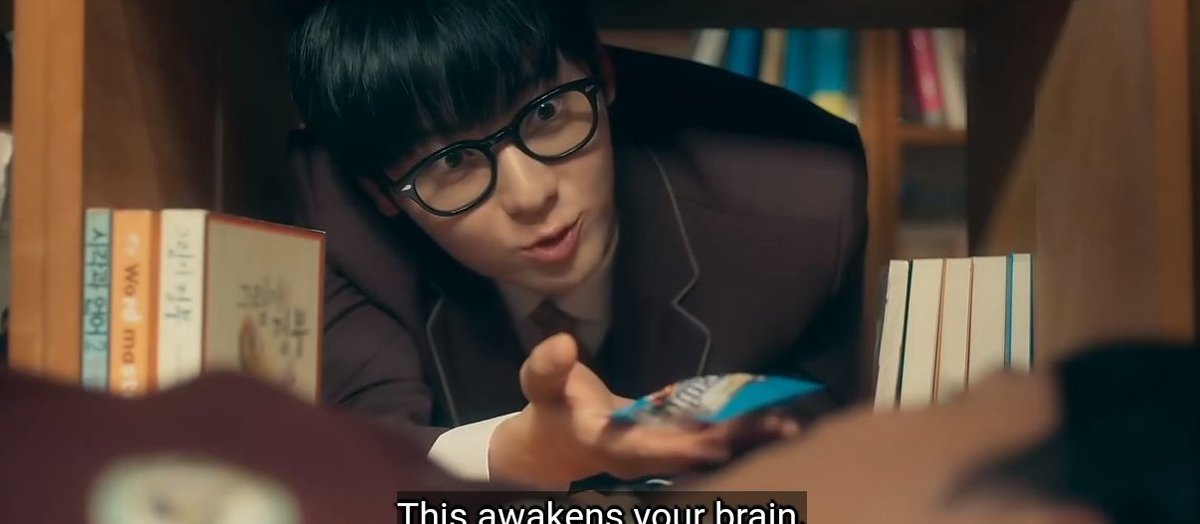 haeinsm's tweet photo. gamin being absolutely  unhinged and funny just like that lmaoo

#StudyGroup #StudyGroupEp1 https://t.co/IssUjmrQMN